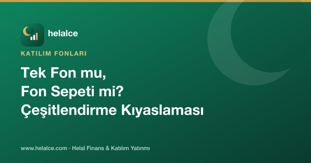 Katılım Fonlarında Tek Fon mu, Fon Sepeti mi? Çeşitlendirme Kıyaslaması